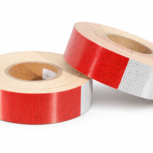 CINTA REFLECTICA VEHIVULAR ROJO-BLANCA