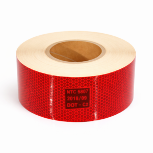 CINTA REFLECTIVA VEHICULAR ROJO